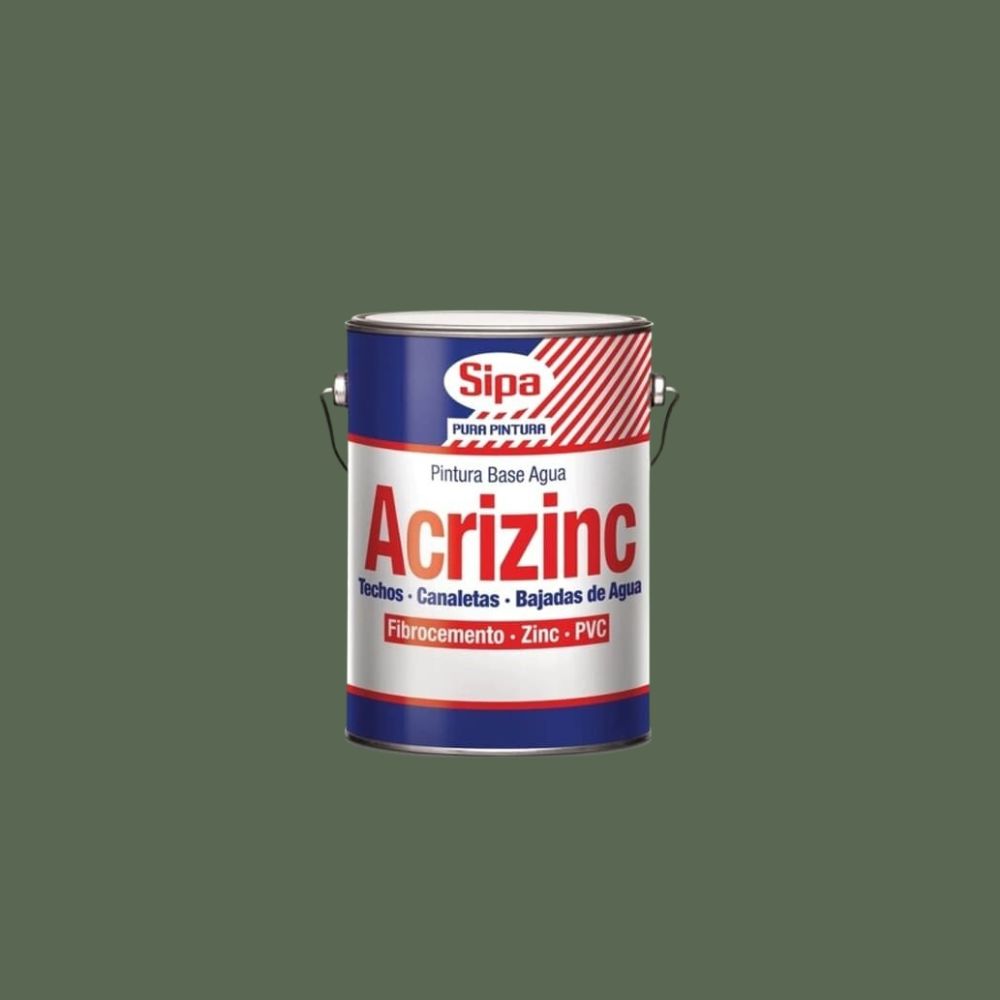 PINTURA ACRIZINC VERDE MUSGO - SIPA