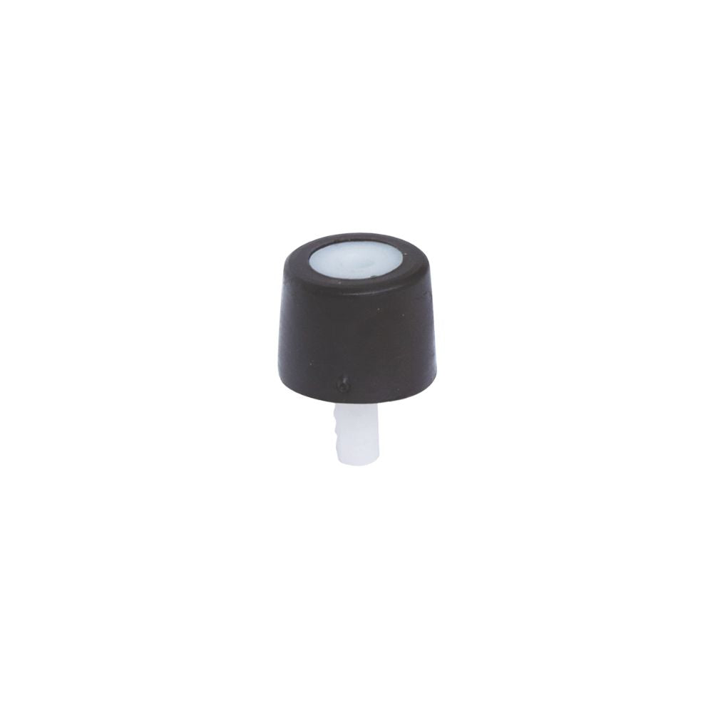 TOPE PUERTA PLASTICO NEGRO GOMA - LIOI