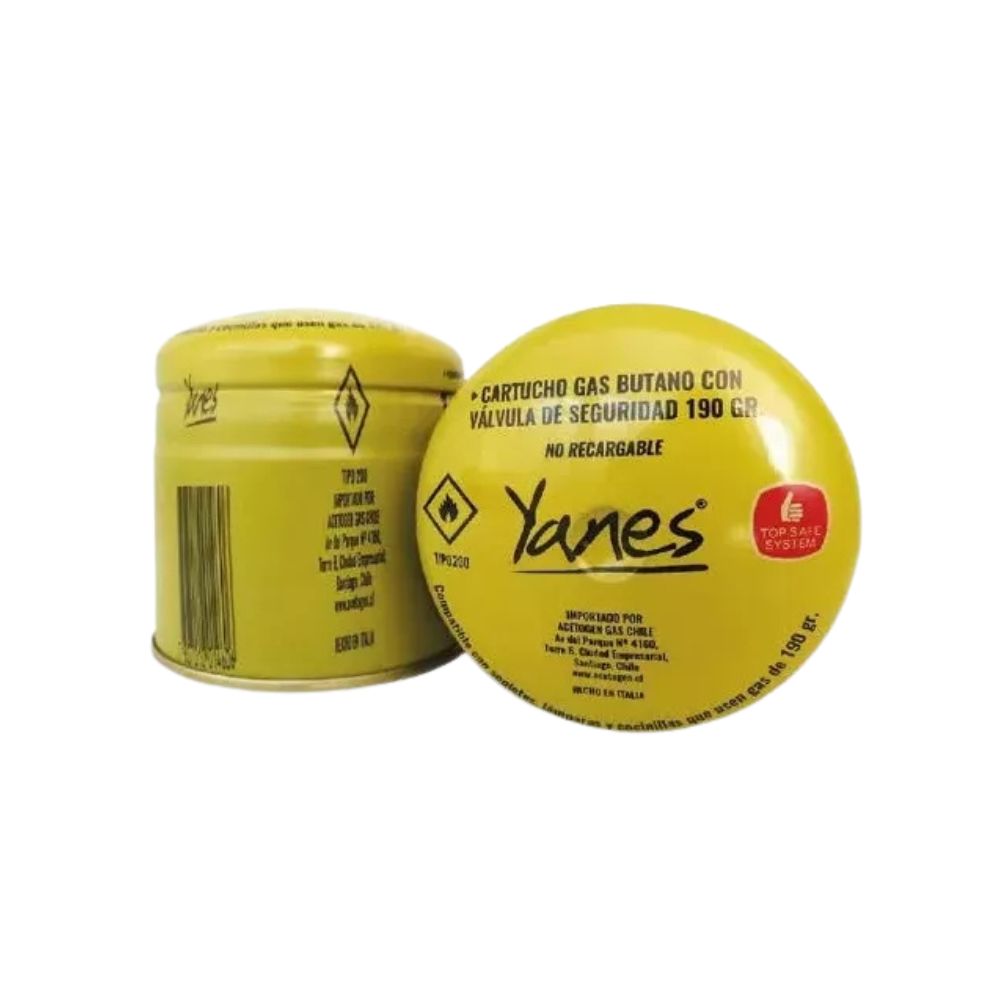 GAS CARTUCHO YANES Y PROVIDUS