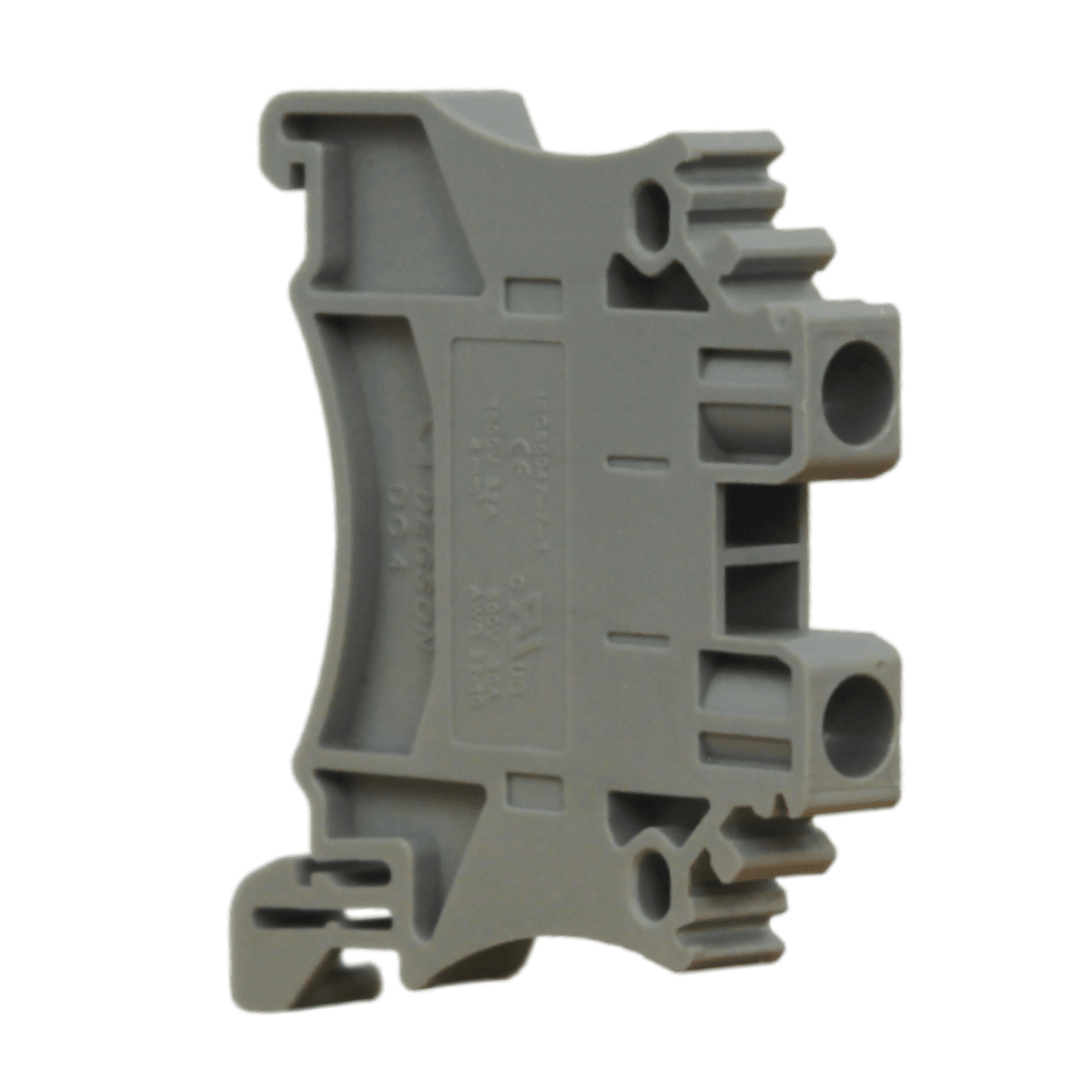 BORNE DE CONEXION RIEL DIN DC4 0.574 MM2 GRIS BIRIEL DEGSON