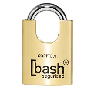 CANDADO BRONCE LISO CU CON GANCHO SCG 50 BL - BASH