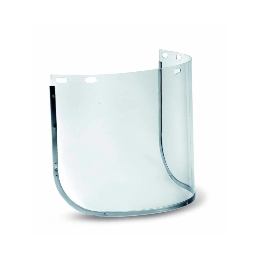 VISOR TRANSP POLICARB 8x16 SIN CASQUETE