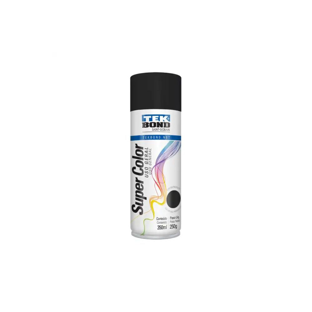 SPRAY NEGRO BRILLANTE TEKBOND
