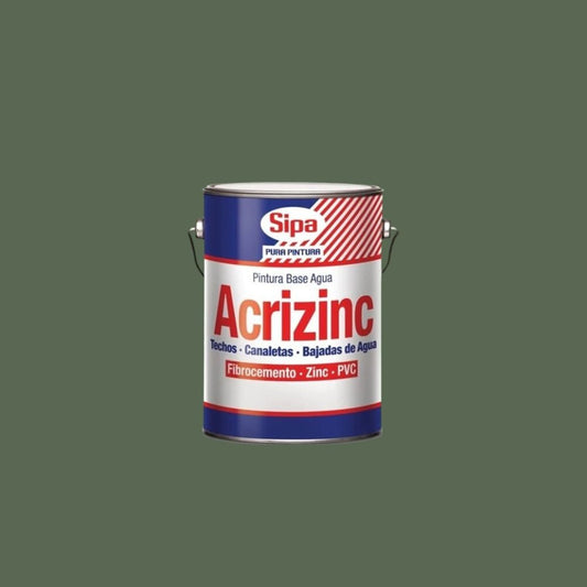 PINTURA ACRIZINC VERDE MUSGO - SIPA