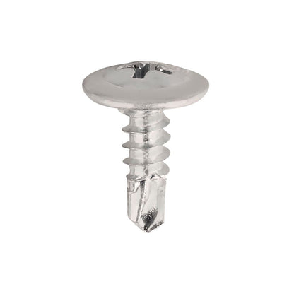 TORNILLO CABEZA LENTEJA PTA BROCA  FERROMAT 8x1/2"CAJA 1000 UN