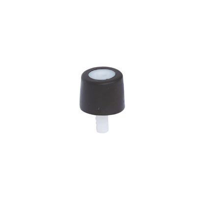 TOPE PUERTA PLASTICO NEGRO GOMA - LIOI