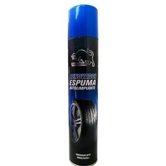 RENOVADOR ESPUMA AUTOLIMPIANTE 432GRS TORO NEGRO