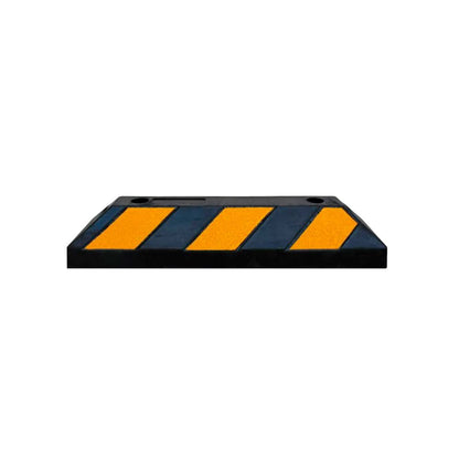 TOPE DE ESTACIONAMIENTO.55x15x10CM NEGR/AMAR