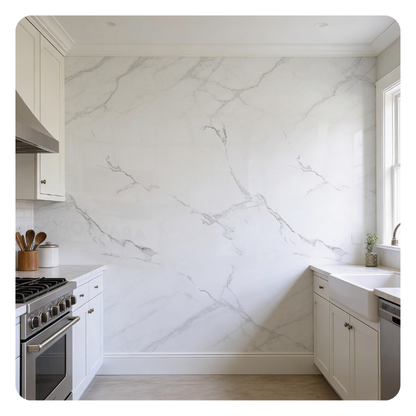 PANEL UV PVC INTERIOR - MARMOL VETA GRIS - 1220x2440x2.7 MM