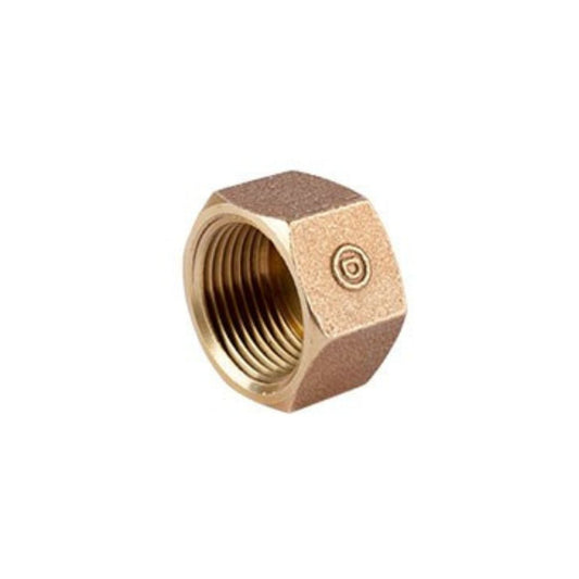 TAPA BRONCE  HI 1/2"TAUMM