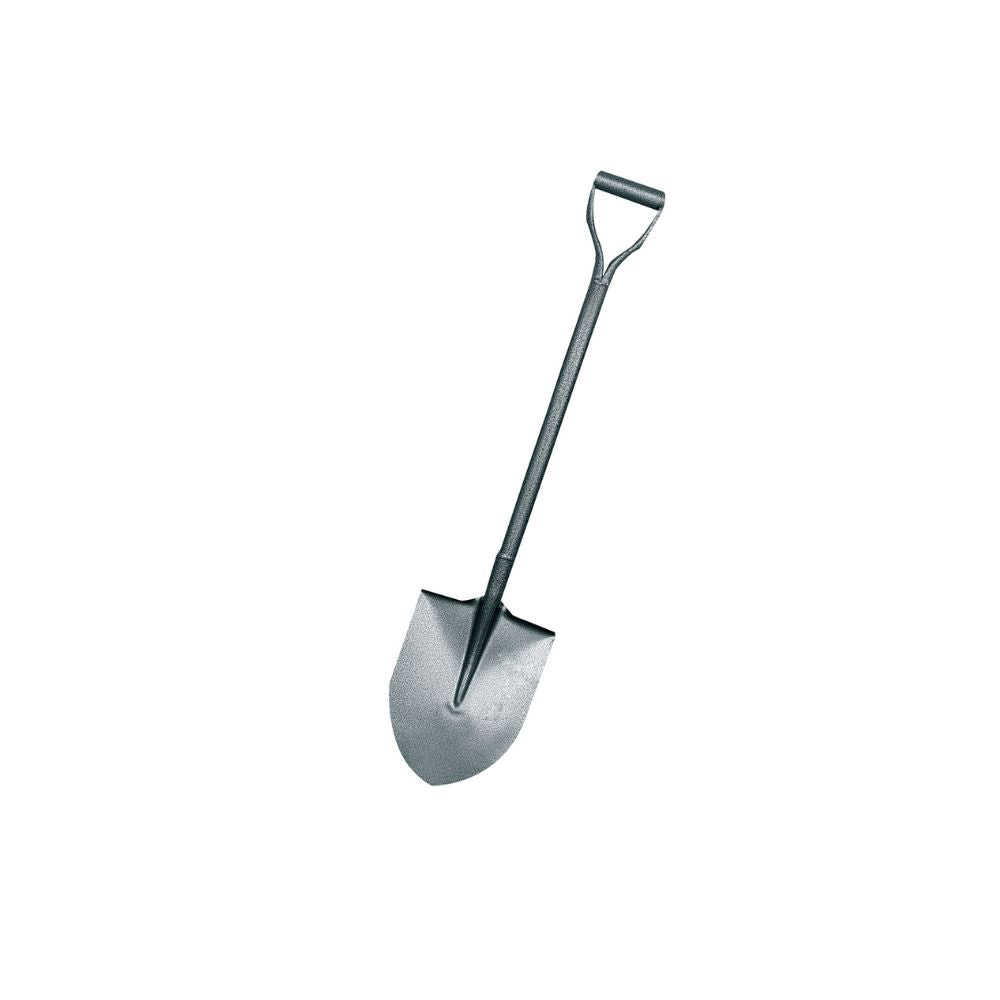 PALA PUNTA HUEVO MANGO METALICO