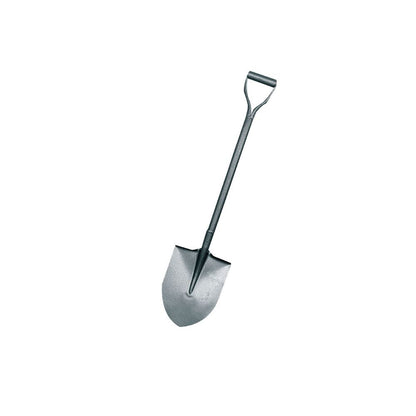 PALA PUNTA HUEVO MANGO METALICO