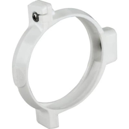 ABRAZADERA TUBO BAJADA CANALETA BLANCO
