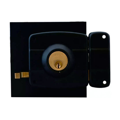CERRADURA SOBREPONER SAFER 210NCJ CON CAJA NEGRA BL - BASH