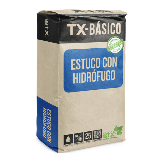 ESTUCO EXTERIOR NORMAL HIDROFUGO TX
