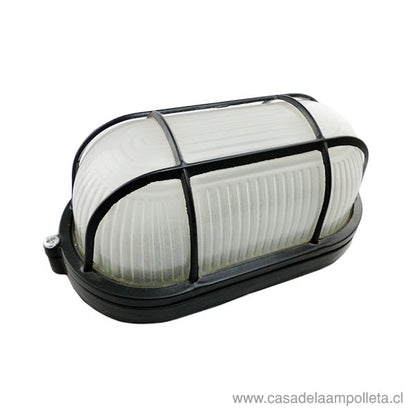 FOCO TORTUGA EXTERIOR PARA MURO CON REJILLA - POWER ENERGY