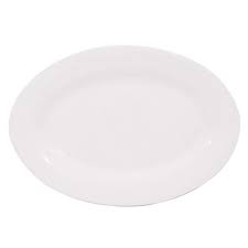 FUENTE OVAL PORCELANA
