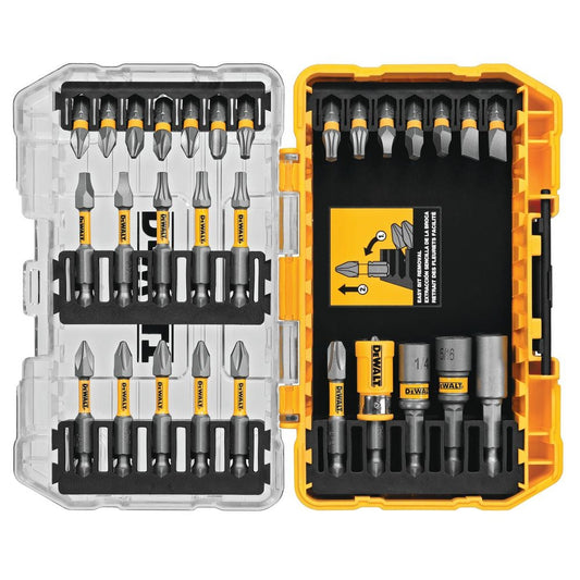 JUEGO 30 PUNTAS CON ADAPTADORES DEWALT