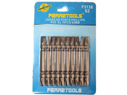 JUEGO DE PUNTAS PHILLIPS FERRETOOLS