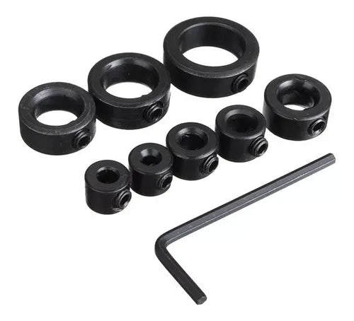 JUEGO TOPES METALICOS PARA BROCAS 8P