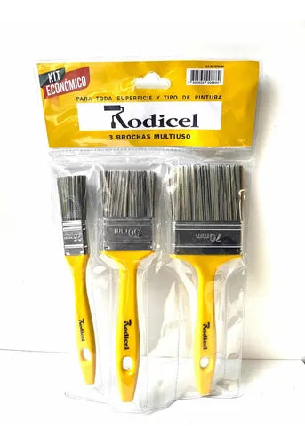 KIT 3 BROCHAS RODICEL
