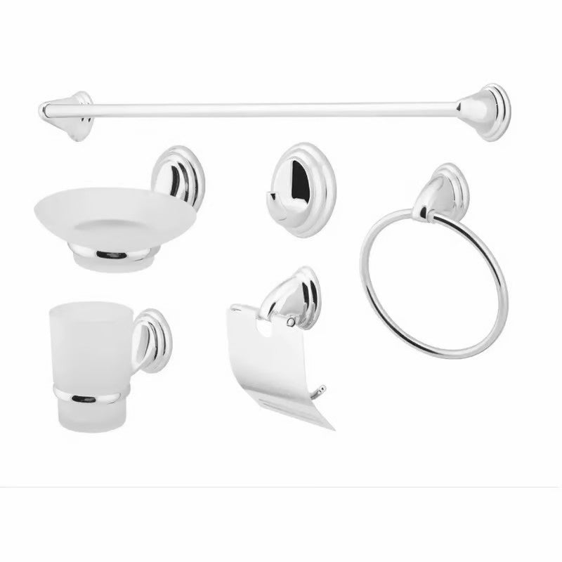 KIT ACCESORIOS BAÑO 5 PIEZAS COLOMBA TAUMM