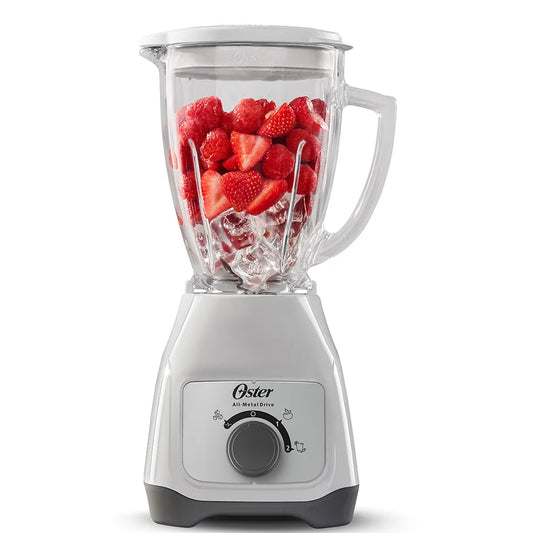 LICUADORA OSTER PERILLA VIDRIO BLANCA