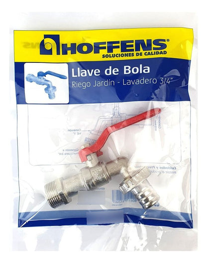 LLAVE DE BOLA HOFFENS 3/4"