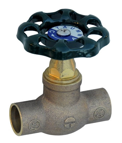 LLAVE DE PASO SO-SO 1/2" BRONCE TAUMM