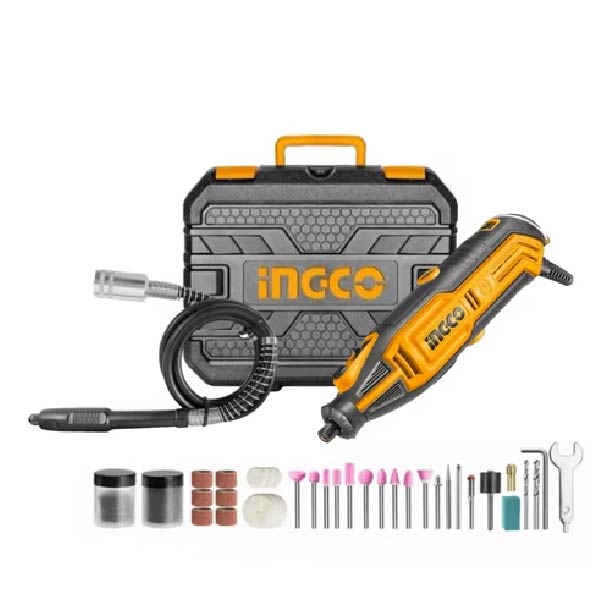 MINI  TORNO ELECTRICO + 109 ACCSSORIOS 130W INGCO MG13328