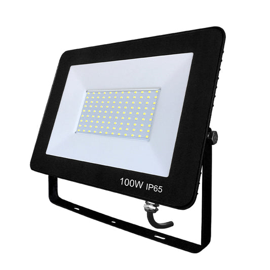 PROYECTOR SLIM NEGRO FL-100W 6500K