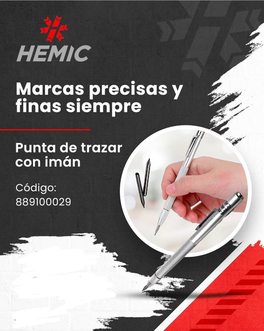 PUNTA DE TRAZAR CON IMAN HEMIC