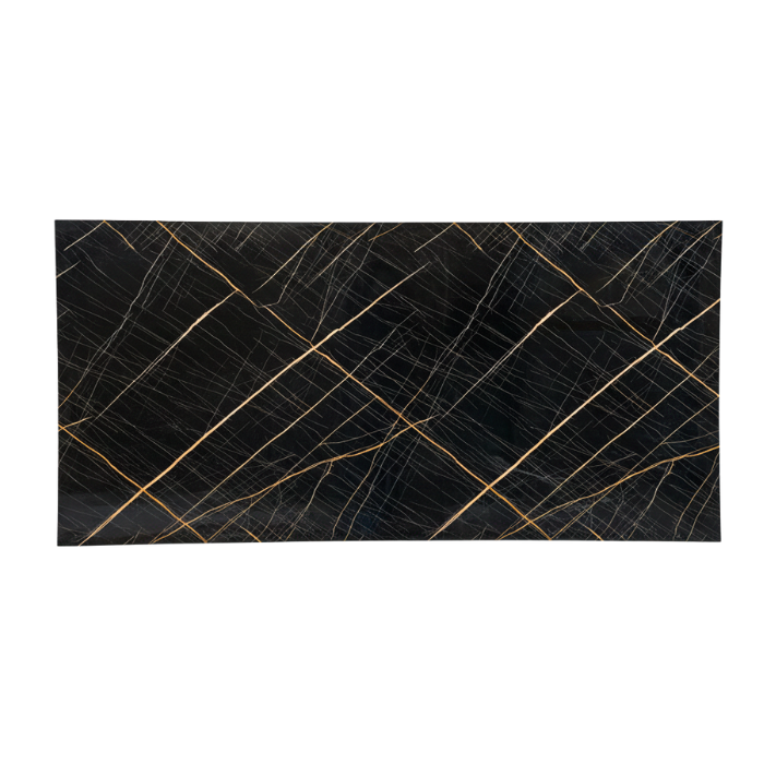 PANEL UV PVC INTERIOR - MARMOL NEGRO - 1220x2440x2.7 MM