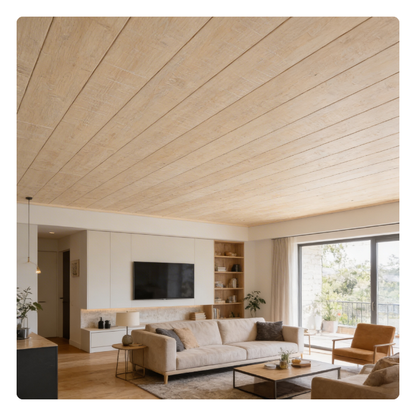 PANEL BAMBOO CIELO - MADERA - 250x3810x7.5 MM