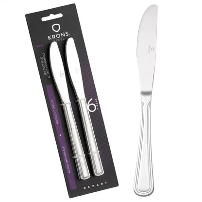 SET CUCHILLOS BLISTER PERLADO KRONS