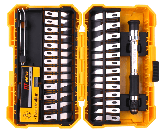 SET CUCHILLOS DE PRECISION 29 PZAS 20460054 HELA