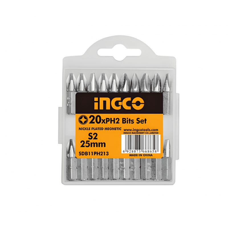 SET DE PUNTAS 20 PIEZAS INGCO