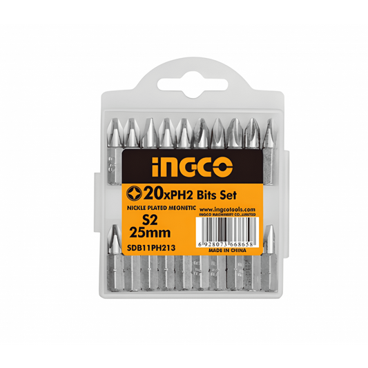 SET DE PUNTAS 20 PIEZAS INGCO