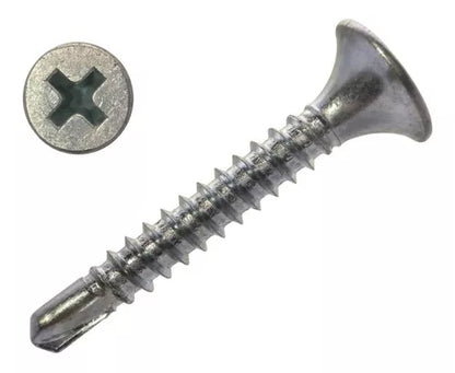 TORNILLO GRANEL VOLCANITA 6x1-1/4" PUNTA BROCA