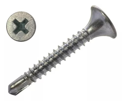 TORNILLO GRANEL VOLCANITA 6x1-1/4" PUNTA BROCA